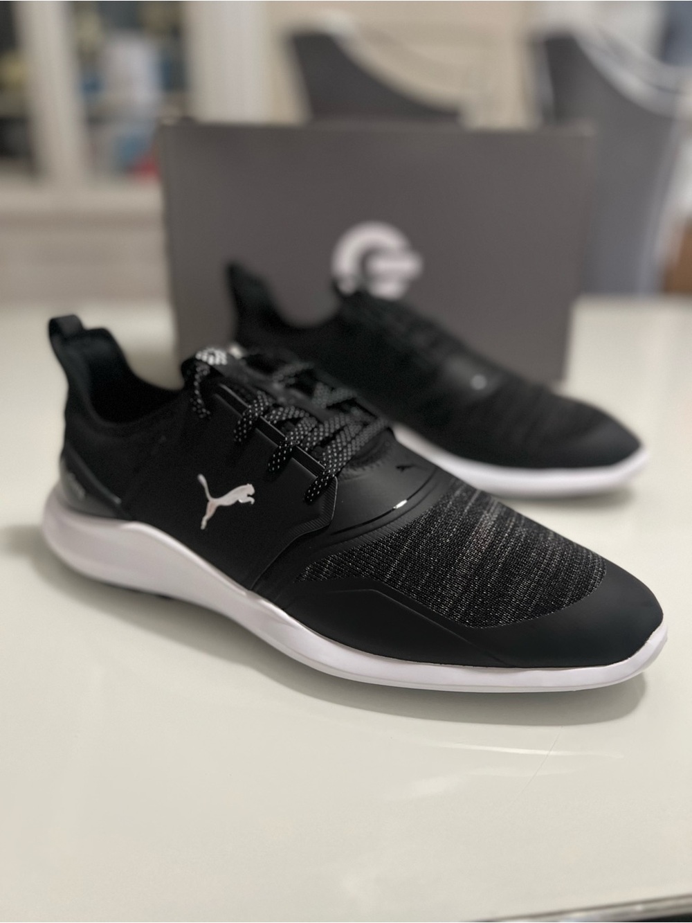 Puma Men’s Black and White GOLF IGNITE NXT